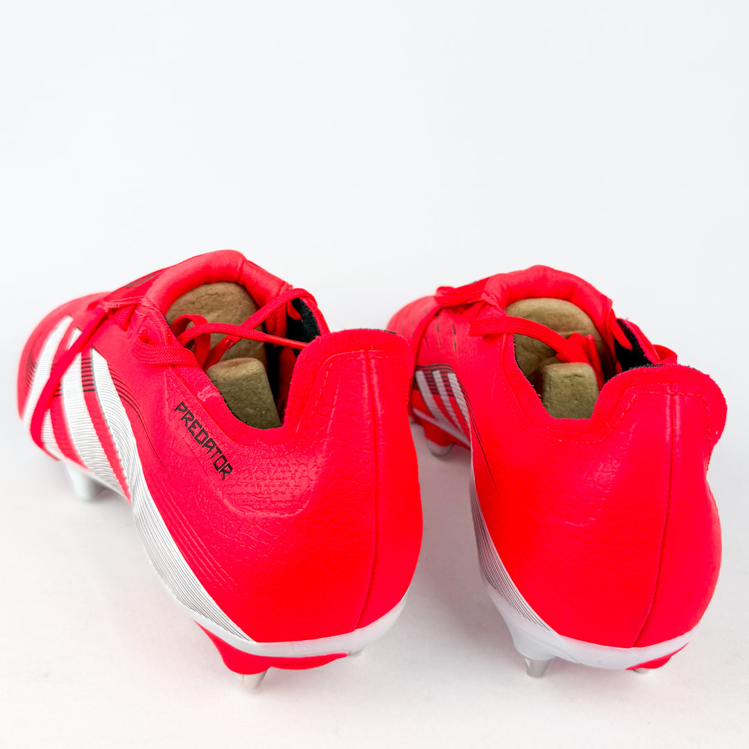Adidas Predator League Tongue FT SG - Lucid Red/White/Core Black *Brand New*