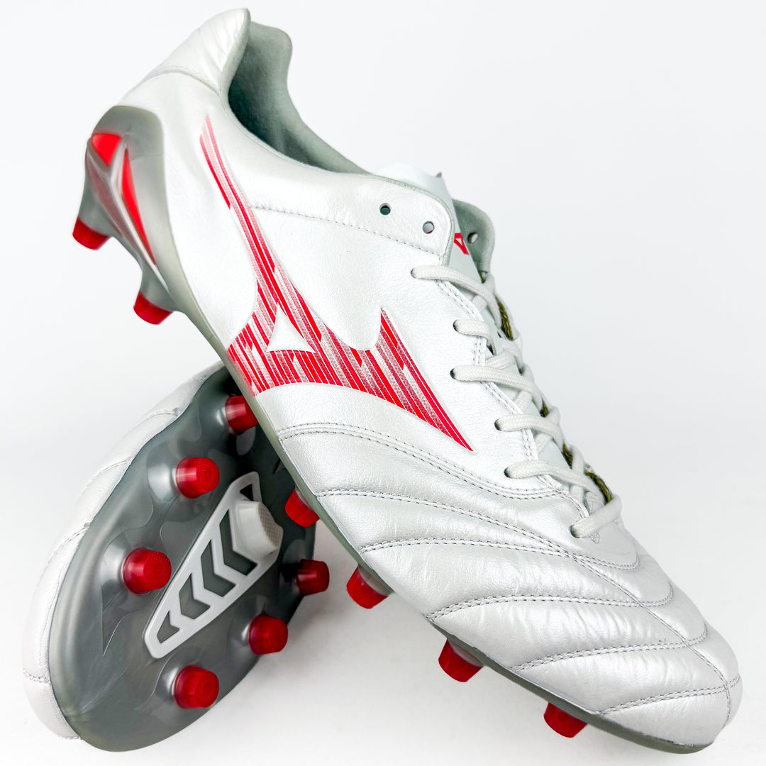 Mizuno Monarcida Neo III Elite FG - Super White Pearl/Red *In Box*