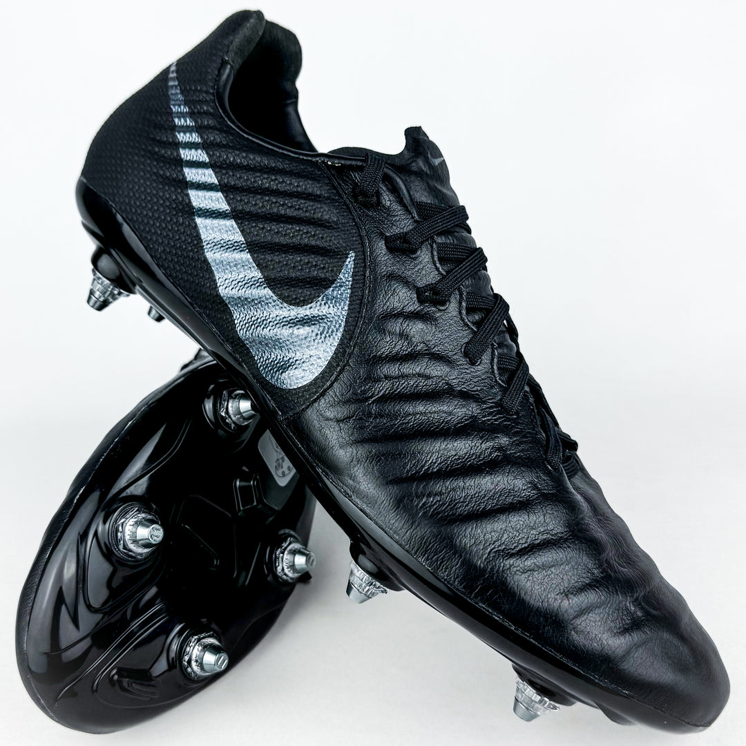 Nike Tiempo Legend VII Pro SG - Black/Black *Brand New*