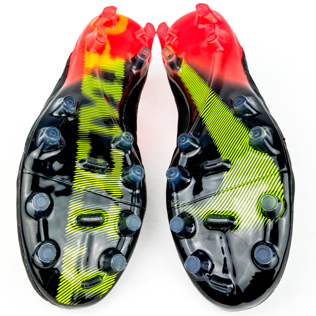 Nike Tiempo Legend VI Elite FG - Black/Hyper Orange/White/Volt *Brand New*