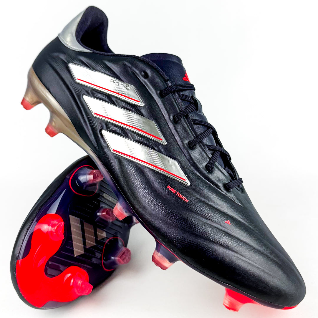 Adidas Copa Pure II .1 FG - Aurora Black/Platinum Metallic/Turbo *Brand New*