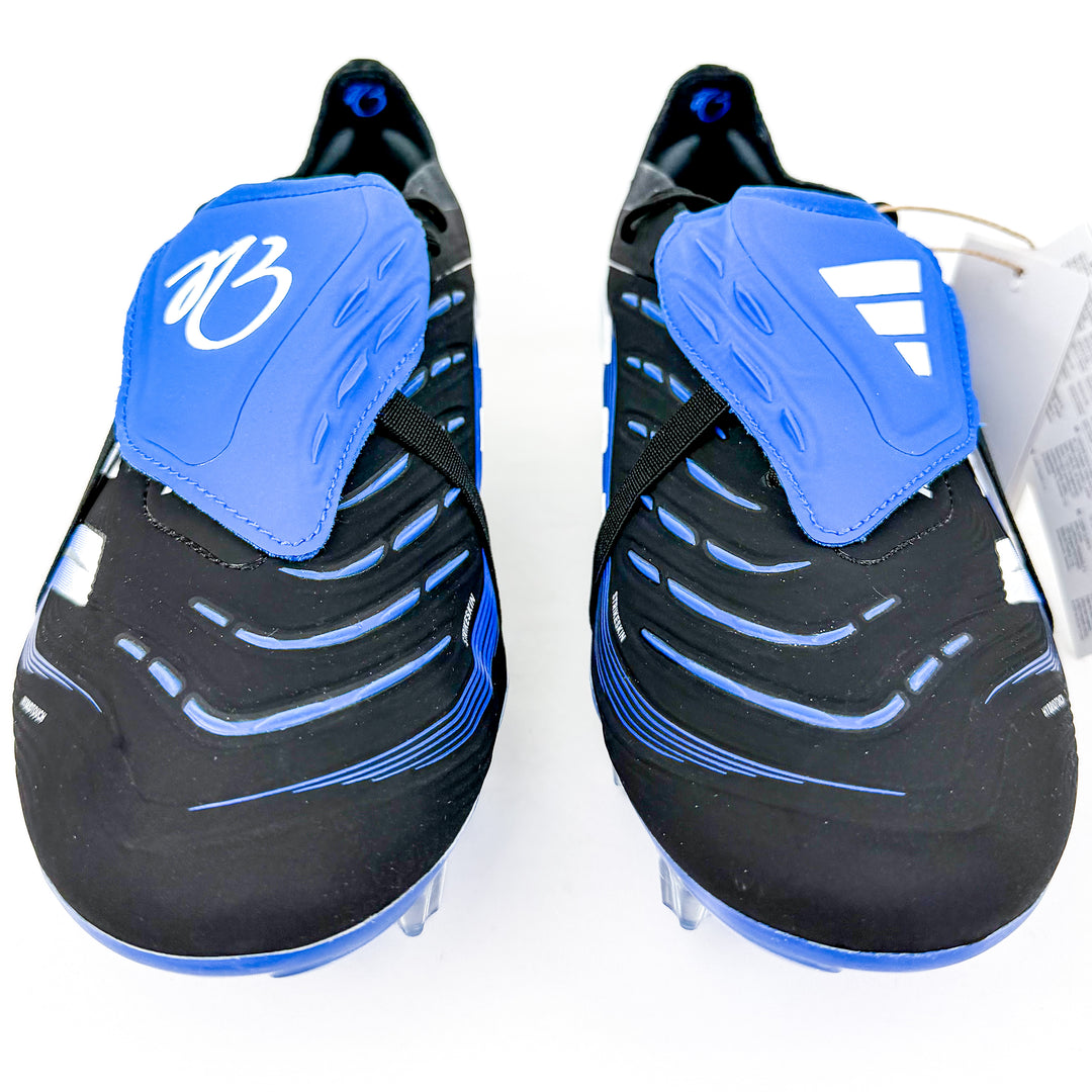Adidas Predator Elite Tongue FT FG x Bellingham - Core Black/Glory Blue/White *In Box*