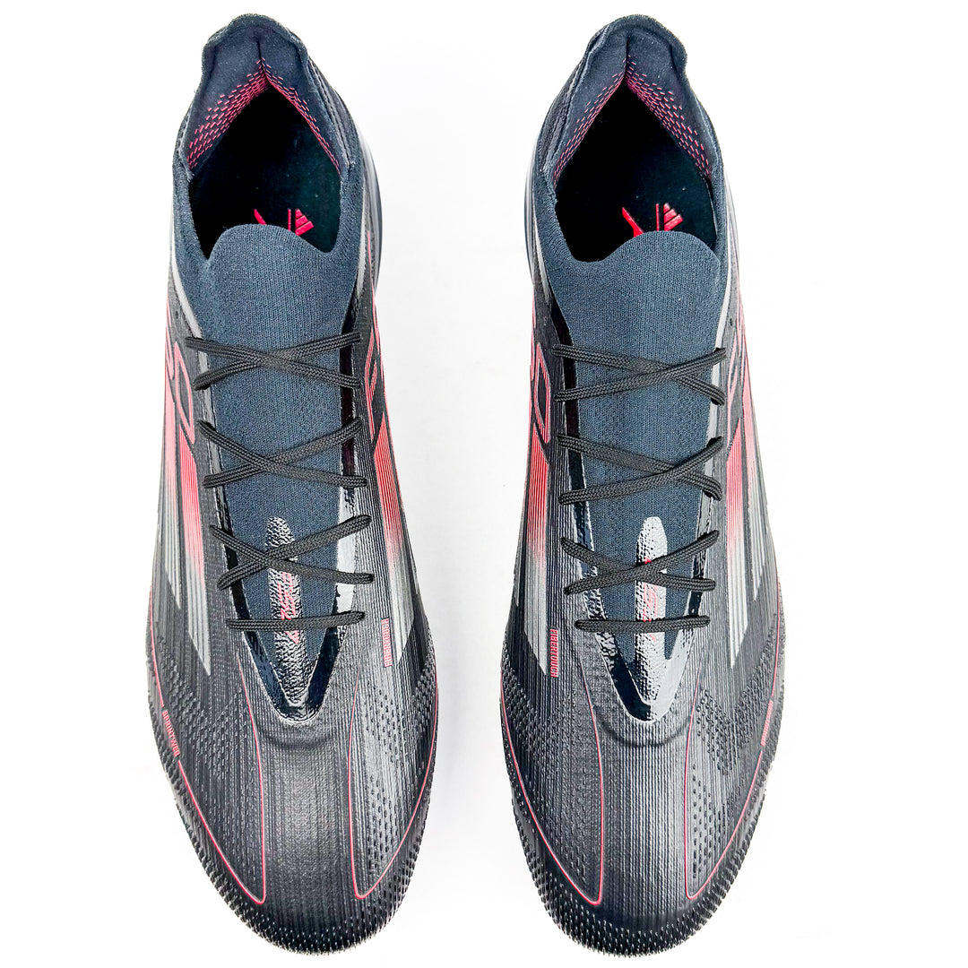 Adidas F50 Elite FG - Black/Iron Metallic/Lucid Red *Rodrygo Custom*
