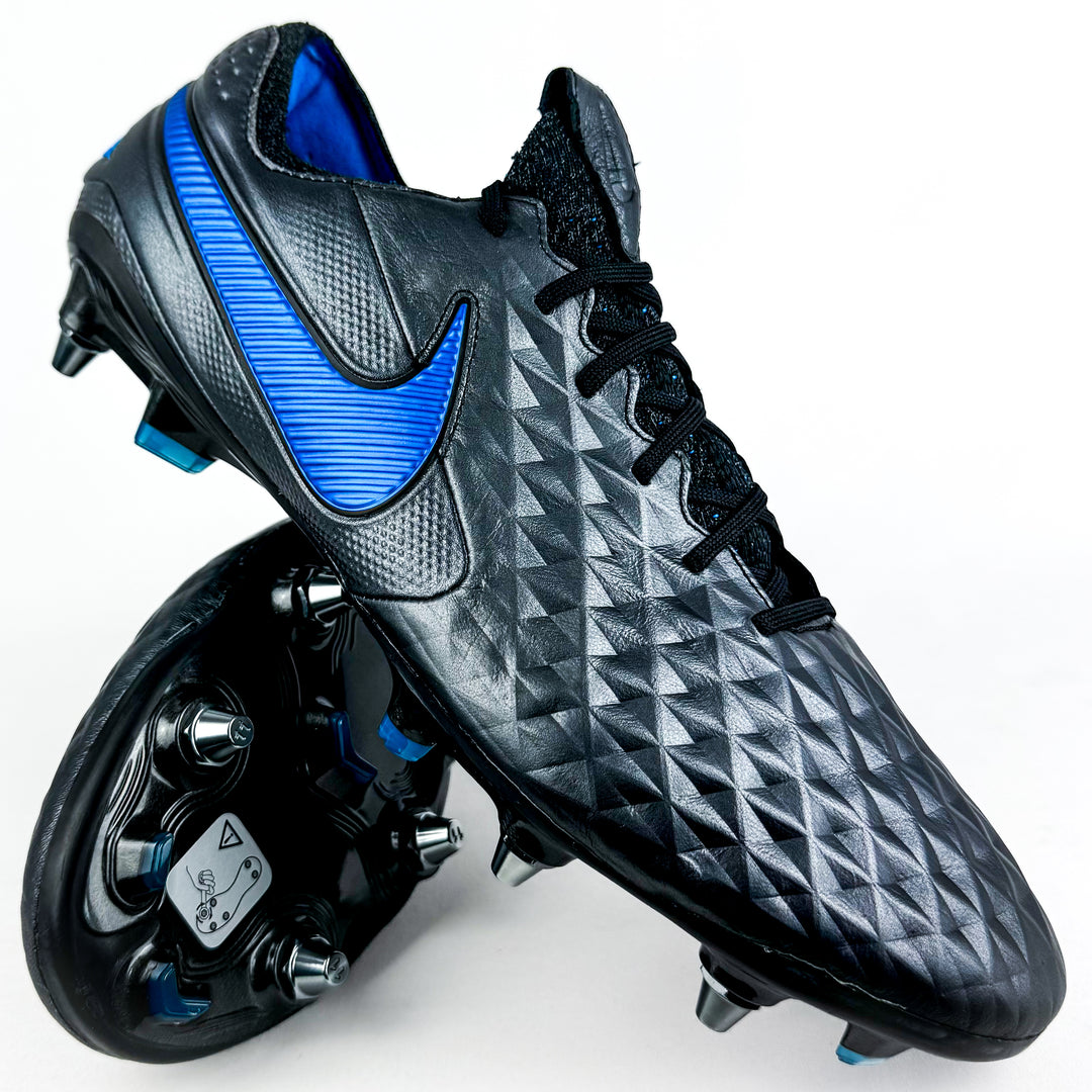 Nike Tiempo Legend VIII Elite SG-Pro - Player Edition - Black/Blue Hero *Brand New*