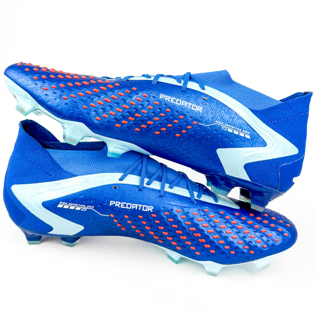 Adidas Predator Accuracy .1 FG - Bright Royal Blue/White/Blue Bliss/Infrared *Wore Once*