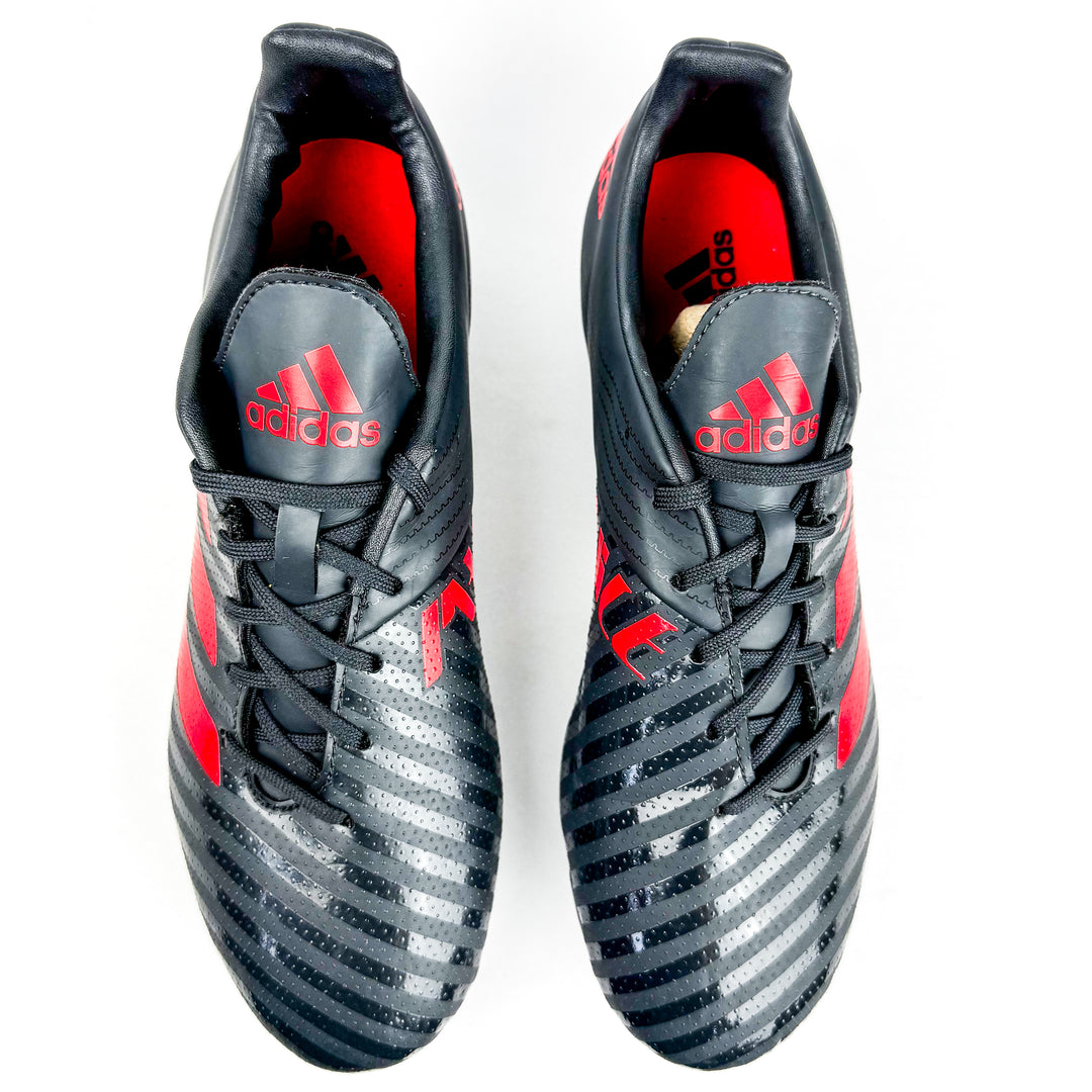 Adidas Malice SG - Black/Light Brown/Hi-Res Red/Talc *Pre-Owned*