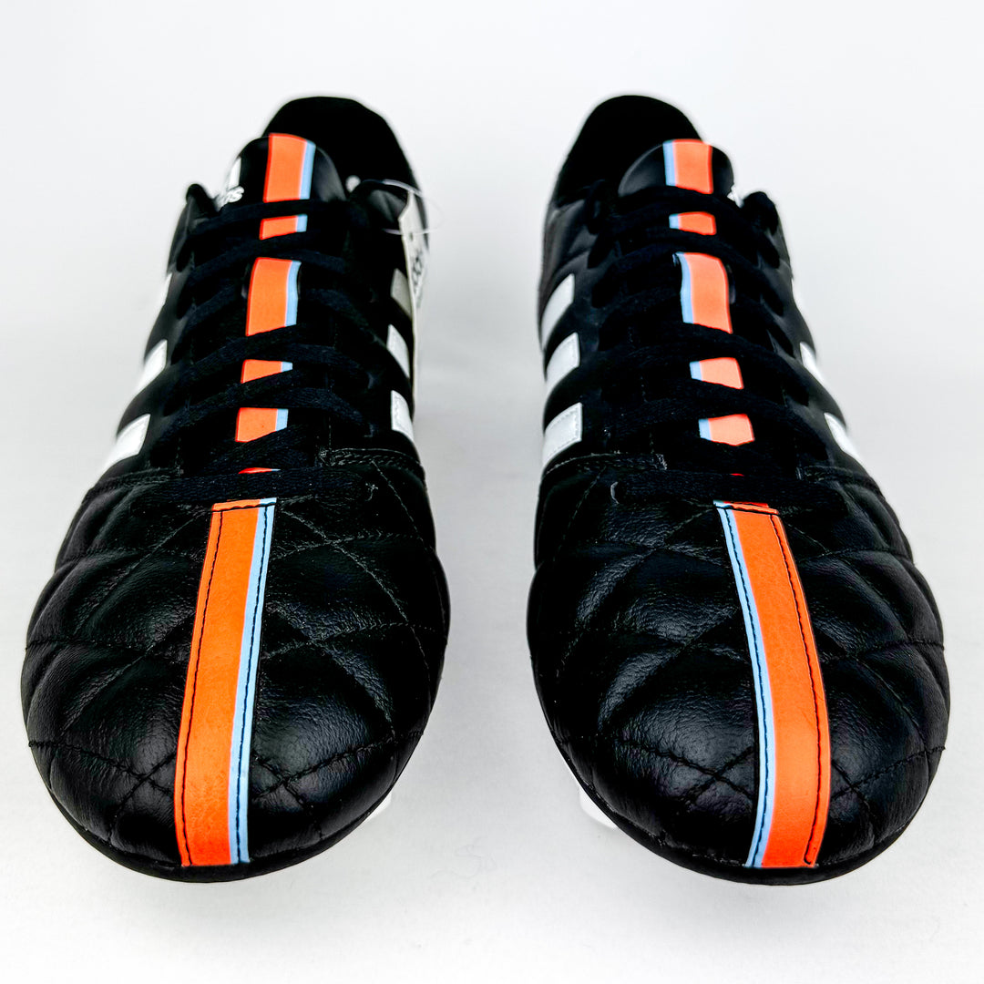 Adidas 11Questra 2014 Leather FG - Black/Flash Orange/White *Brand New*