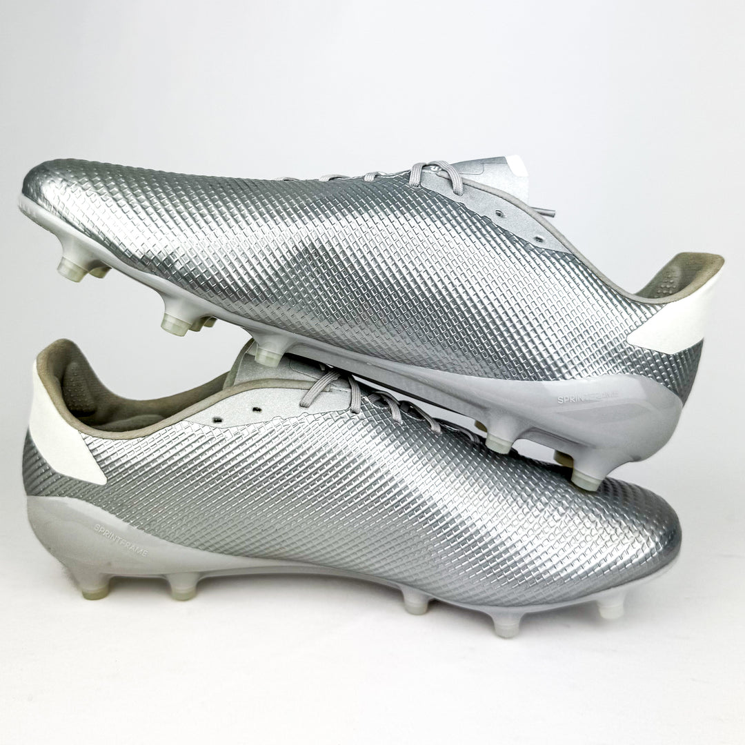 Adidas Adizero RS7 FG - Silver Metallic/White/Grey *Brand New*