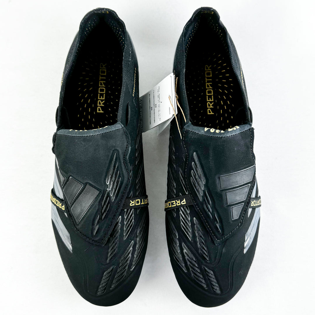 Adidas Predator Elite Tongue FT FG - Core Black/Gold Metallic/Carbon *In Box*