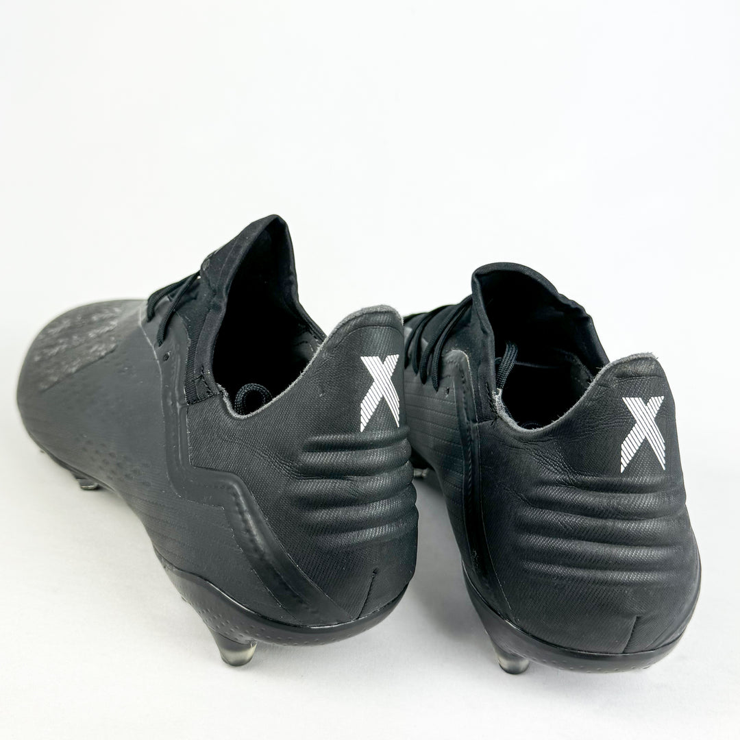 Adidas X 18.2 FG - Core Black/Core Black *Brand New*