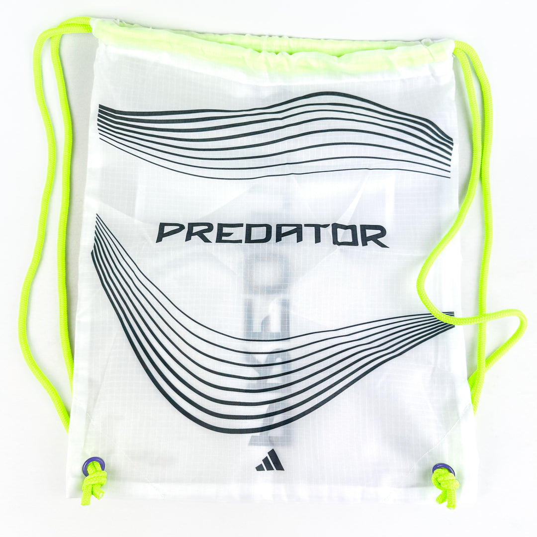 Adidas Predator Elite SG - White/Core Black/Lucid Lemon *In Box*