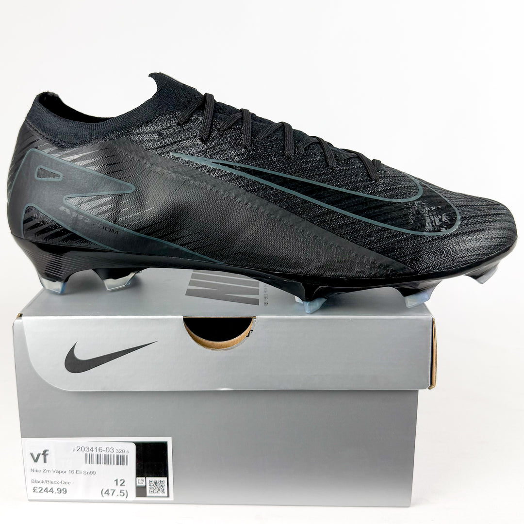 Nike Air Zoom Mercurial Vapor 16 Elite FG - Black/Deep Jungle *In Box*