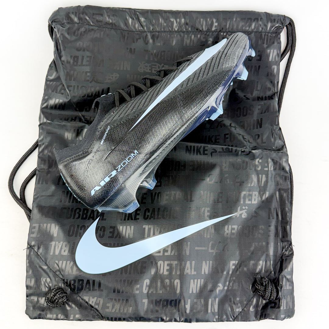 Nike Air Zoom Mercurial Vapor 16 Elite FG - Black/Ice Blue *In Box*