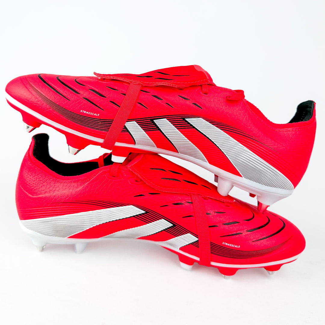 Adidas Predator League Tongue FT SG - Lucid Red/White/Core Black *Brand New*