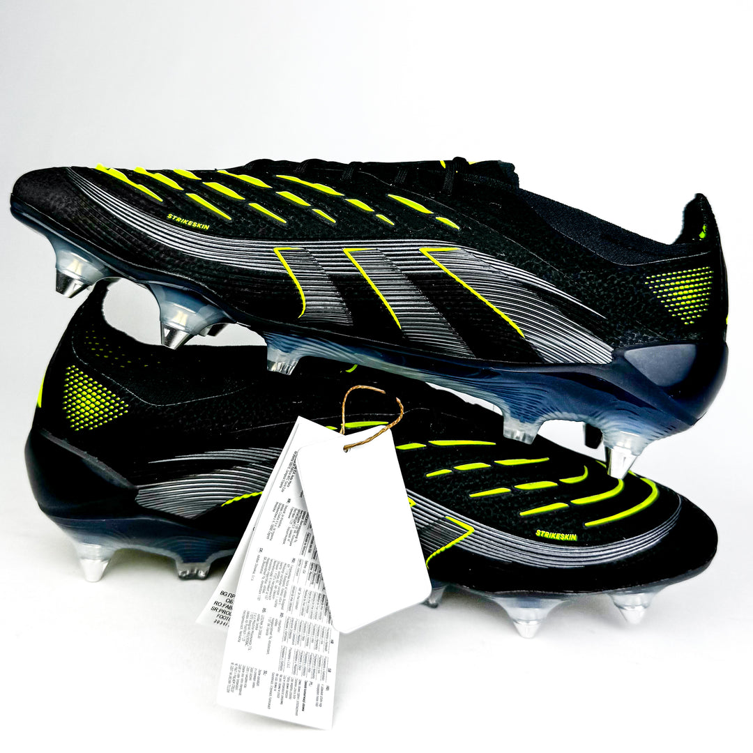 Adidas Predator Elite SG - Core Black/Carbon/Lucid Lemon *In Box*