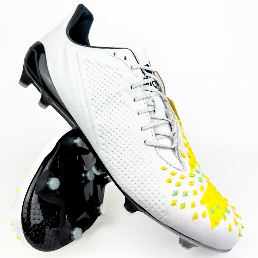 Adidas Predator Malice FG - White/Beam Yellow/Core Black *In Box*