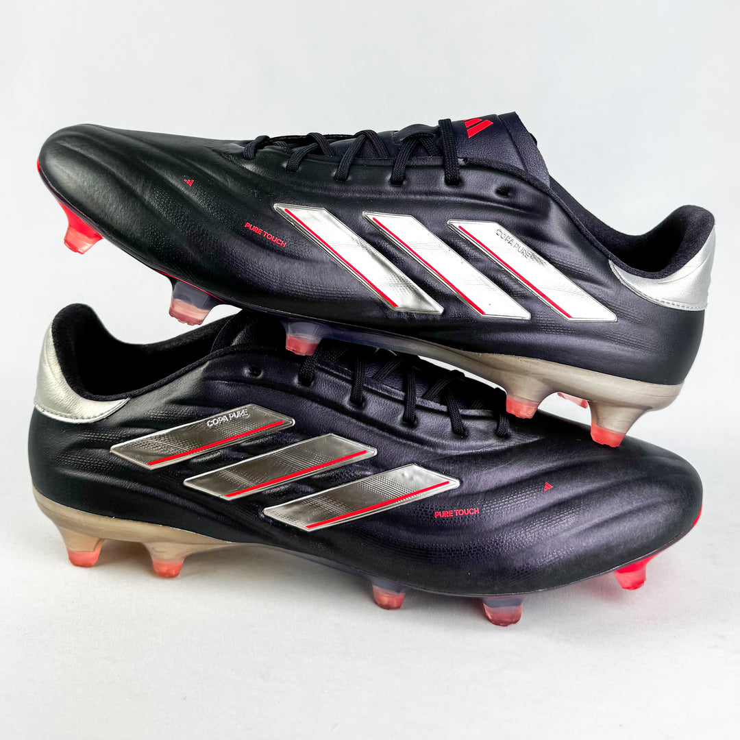 Adidas Copa Pure II .1 FG - Aurora Black/Platinum Metallic/Turbo *Brand New*