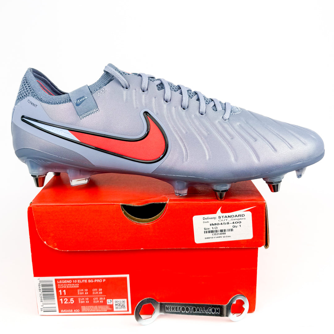 Nike Tiempo Legend 10 Elite SG-Pro - Blue Eclipse/Black *In Box*