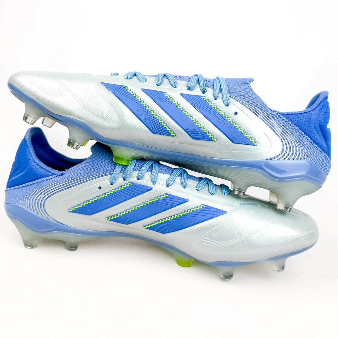 Adidas Copa Pure III Elite FG - Halo Blue/Blue Fusion/Lucid Lemon *Laced Mod*