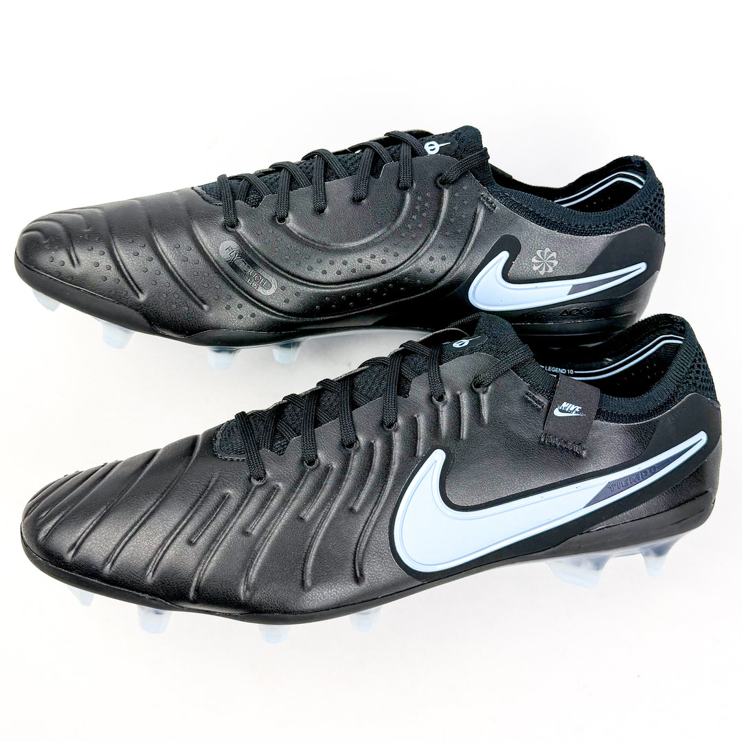 Nike Tiempo Legend 10 Elite FG  - Black/Ice Blue *In Box*