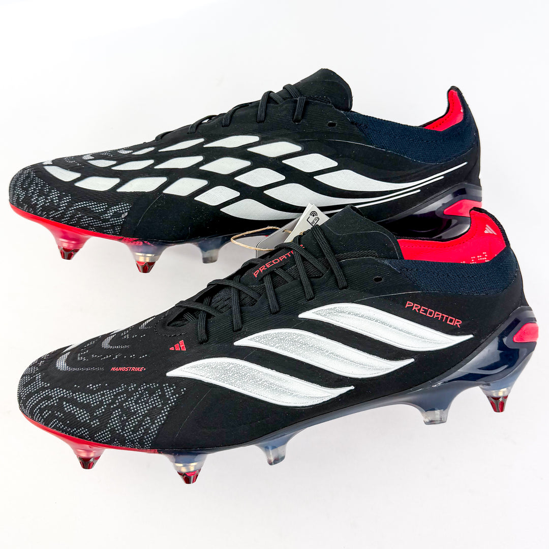 Adidas Predator Elite SG - Core Black/Lucid Red/White *In Box*