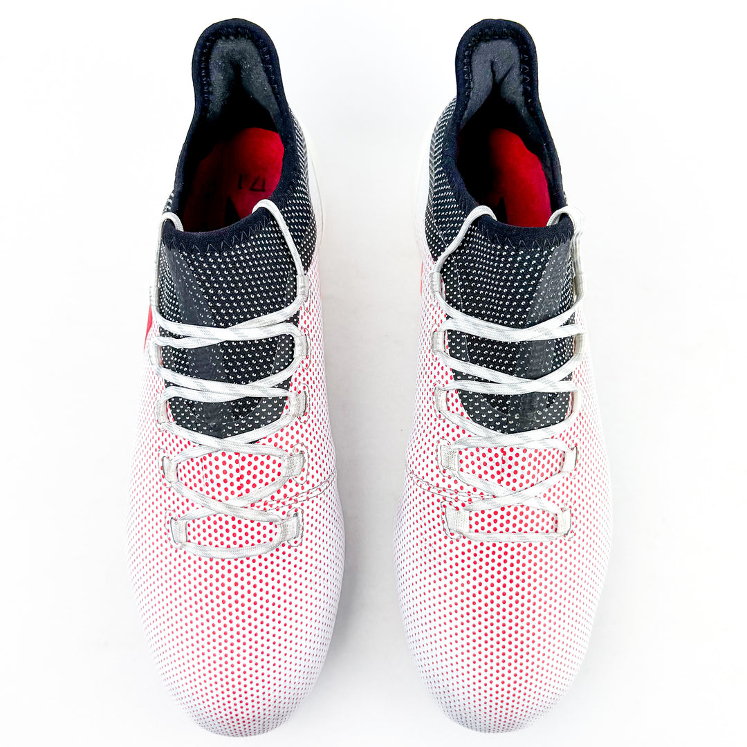 Adidas X 17.1 FG - White/Real Coral/Core Black *Wore Once*