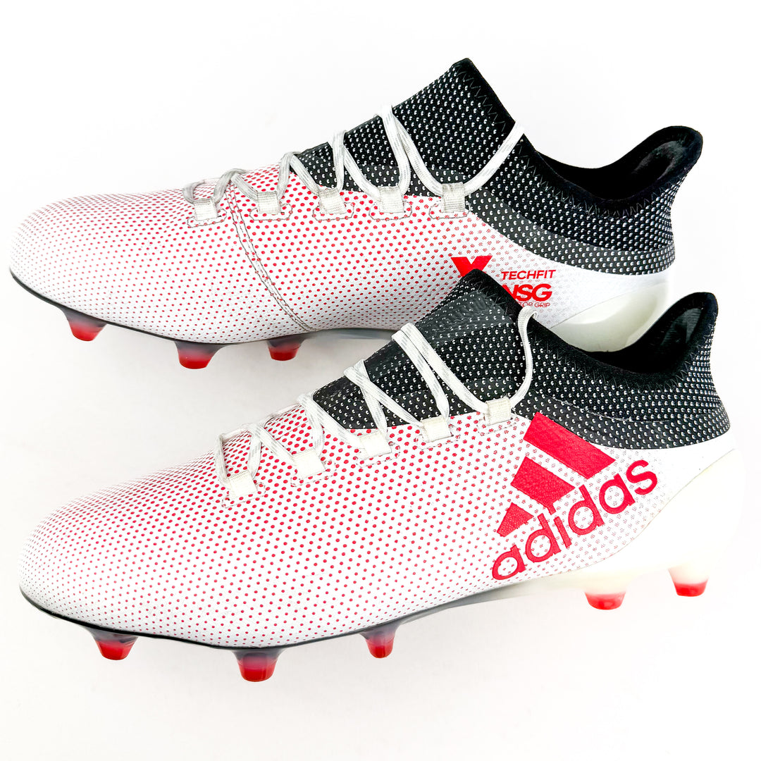 Adidas X 17.1 FG - White/Real Coral/Core Black *Wore Once*