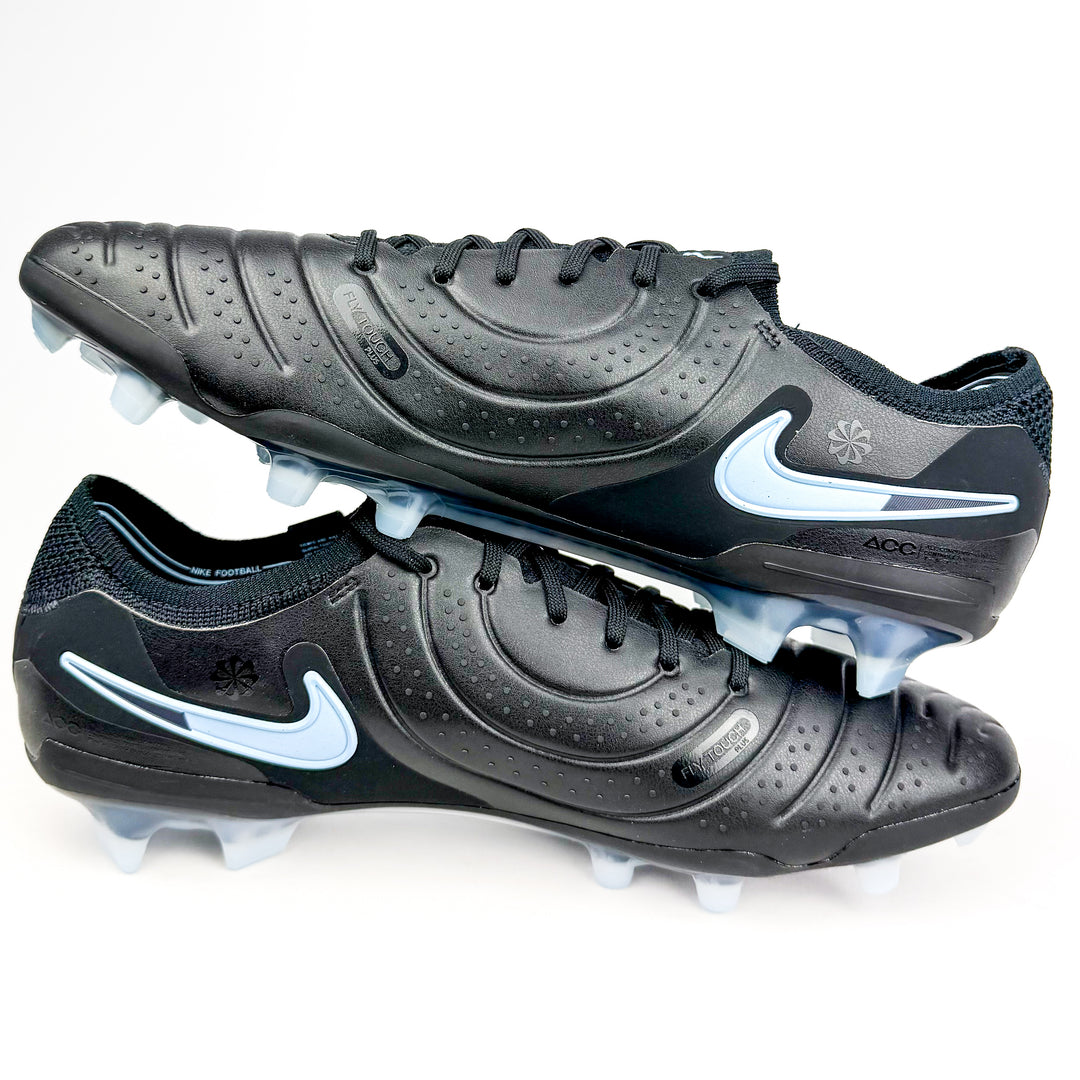 Nike Tiempo Legend 10 Elite FG  - Black/Ice Blue *In Box*