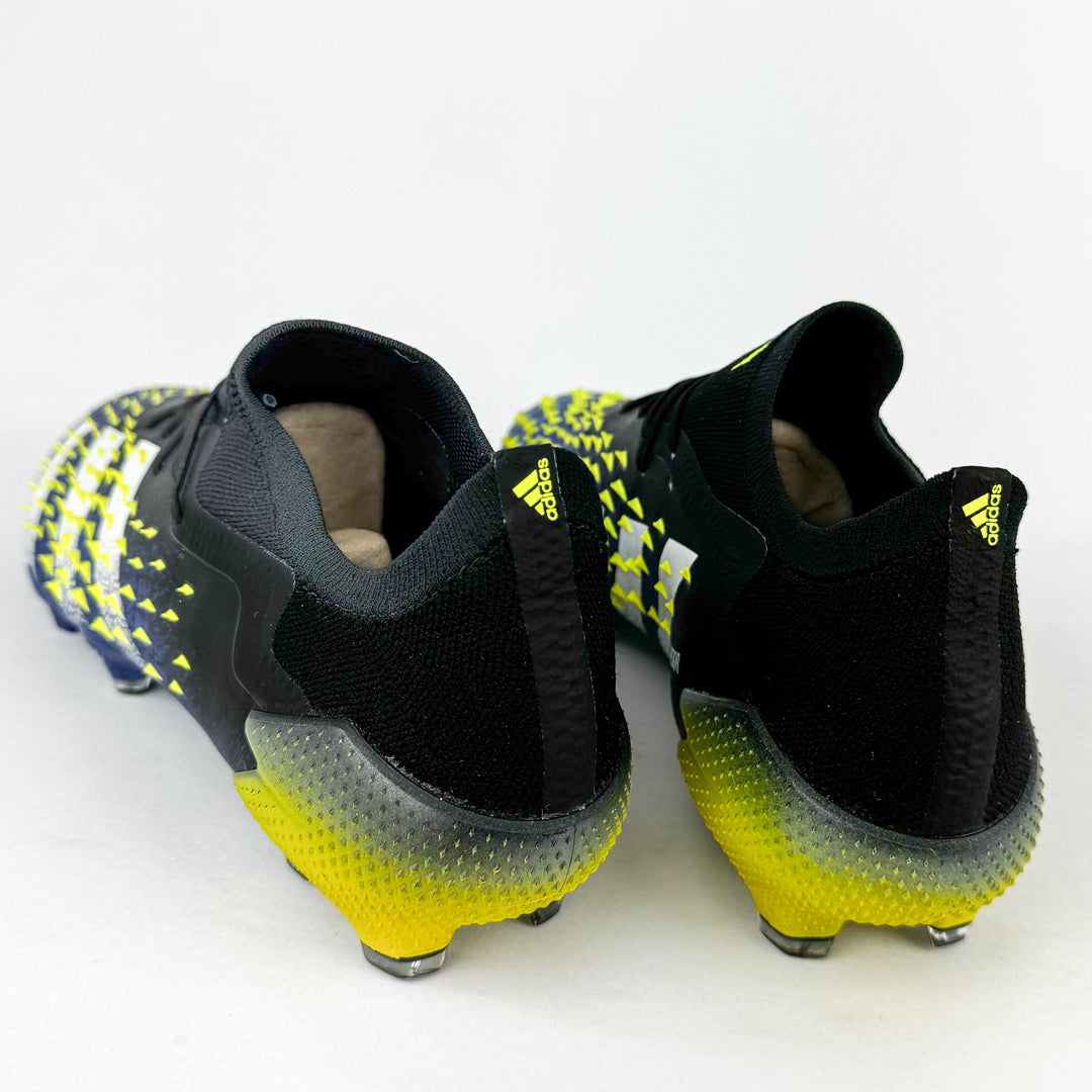 Adidas Predator Freak .1 Low FG - Blue/Core Black/Solar Yellow/White *Brand New*
