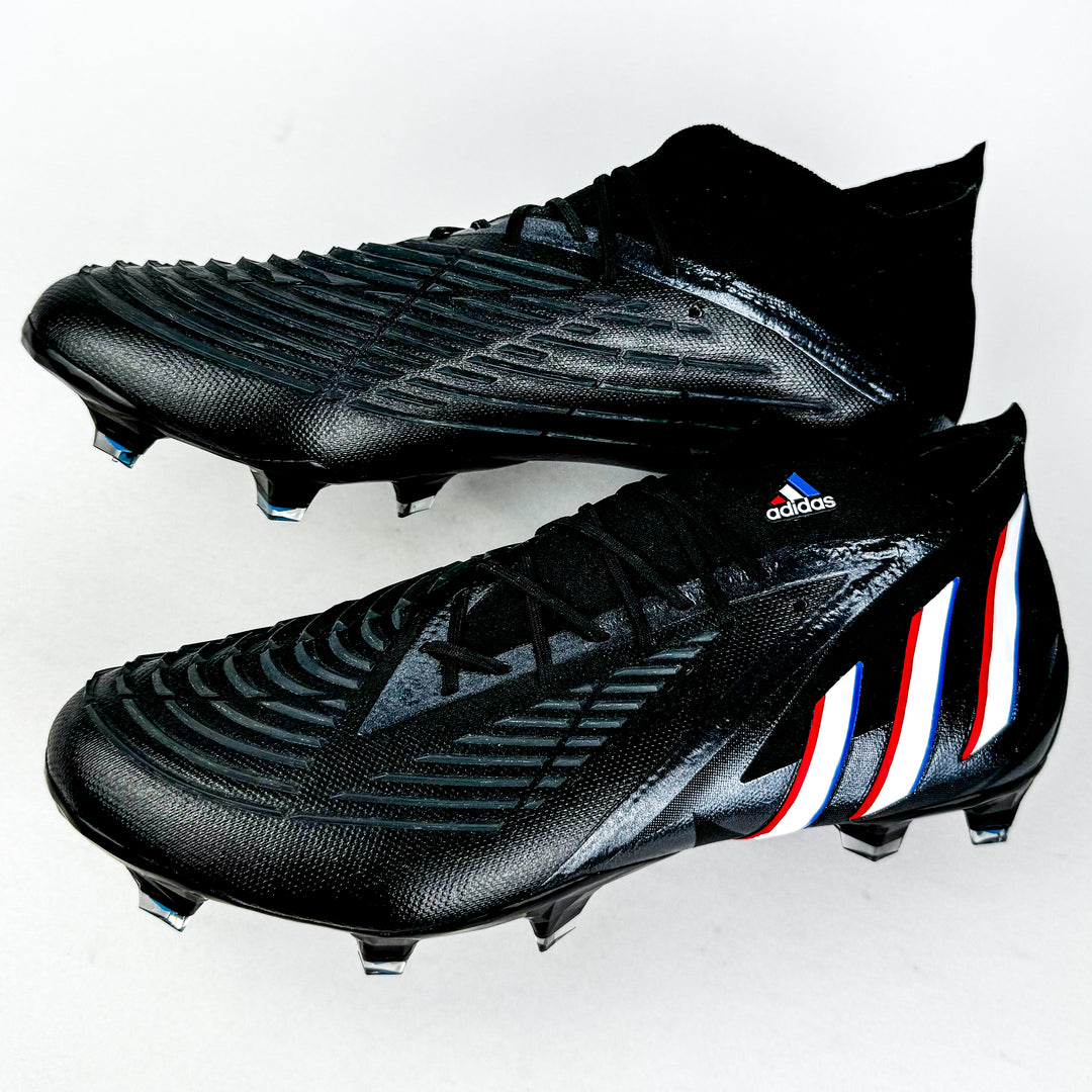 Adidas Predator Edge .1 FG - Core Black/White/Vivid Red/Bold Blue *Brand New*