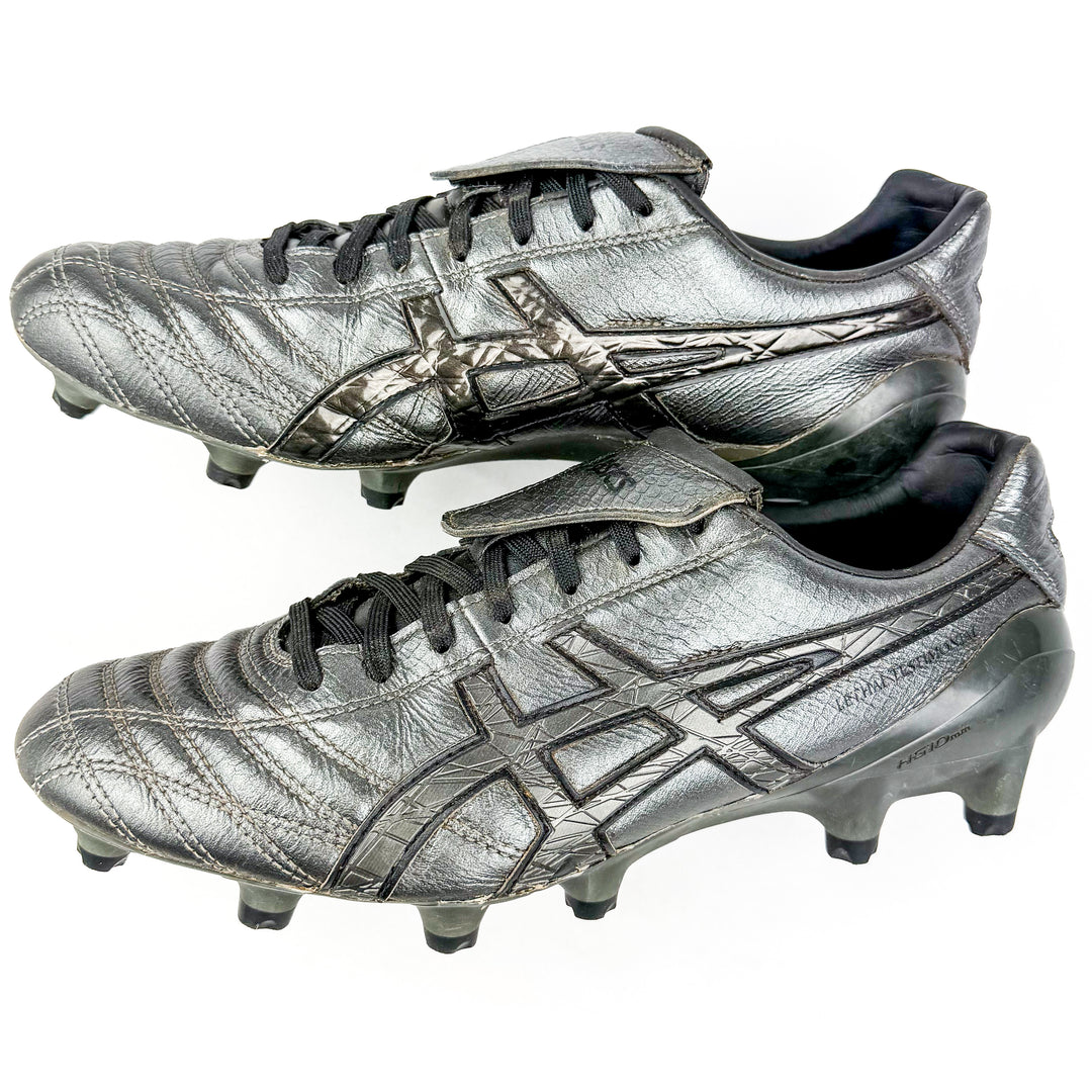 ASICS Lethal Testimonial 4 IT FG - Gunmetal Grey/Black *Pre-Owned*