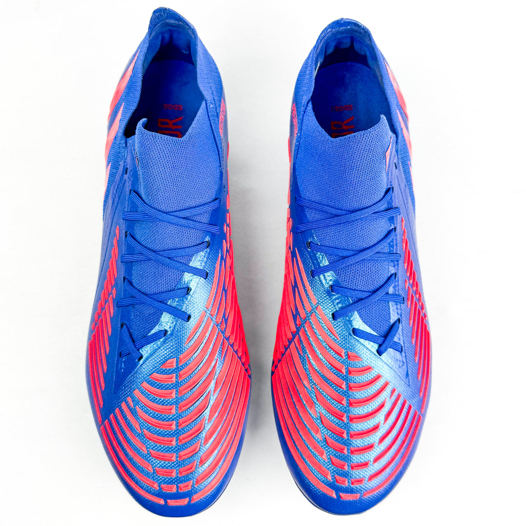 Adidas Predator Edge .1 Low SG - Hi-Res Blue/Turbo *Pre-Owned*
