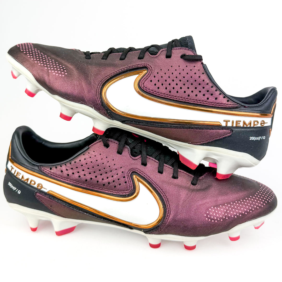 Nike Tiempo Legend 9 Pro FG - Space Purple/Off-Noir/Pink Blast/White *Pre-Owned*