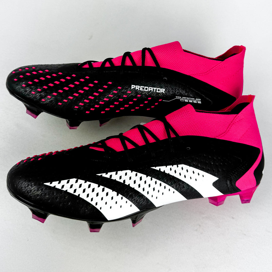 Adidas Predator Accuracy .1 FG - Black/Team Shock Pink/White *Brand New*