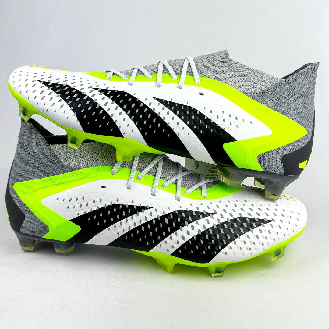 Adidas Predator Accuracy .1 FG - White/Core Black/Lucid Lemon *In Box*