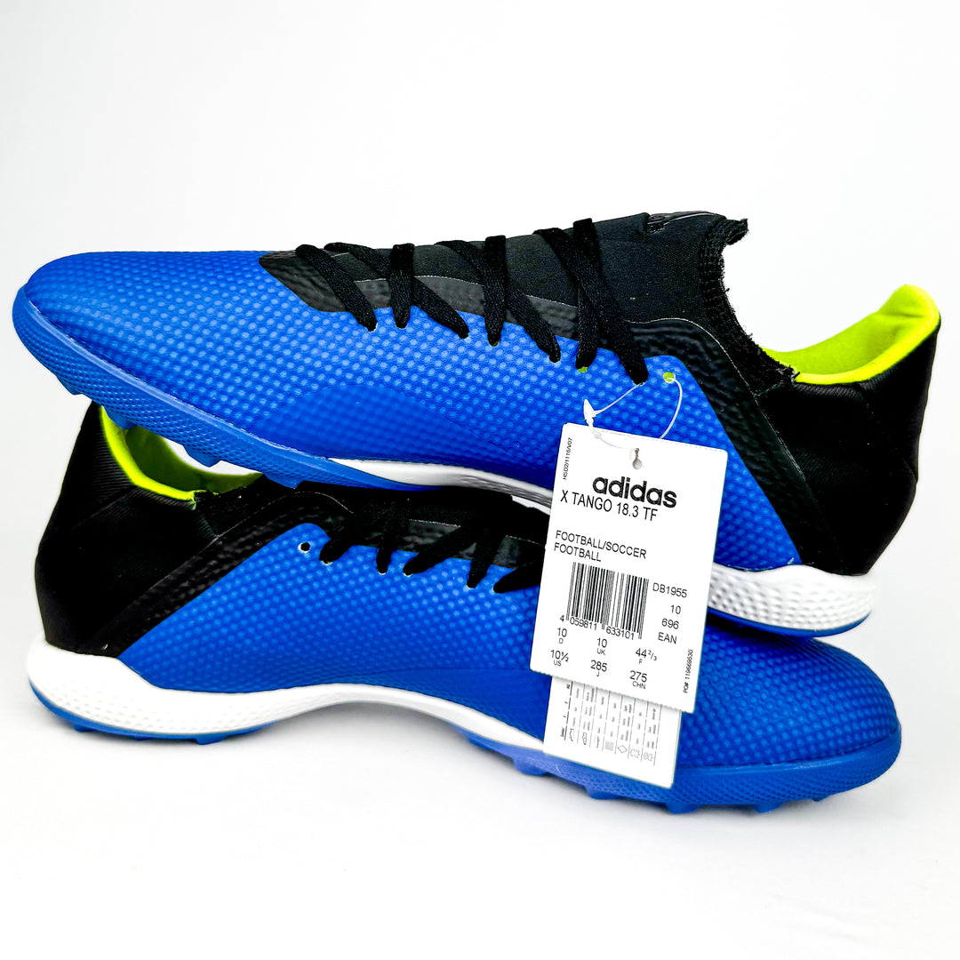 Adidas X 18.3 Tango TF - Blue/Solar Yellow/Black *In Box*