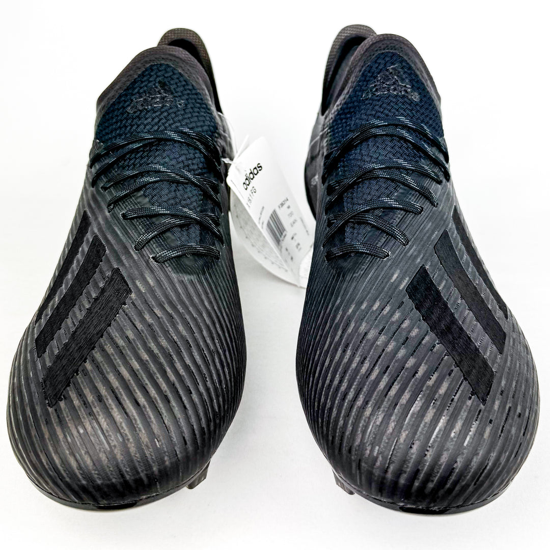 Adidas X 19.1 FG - Core Black/Utility Black/Silver Metallic *In Box*