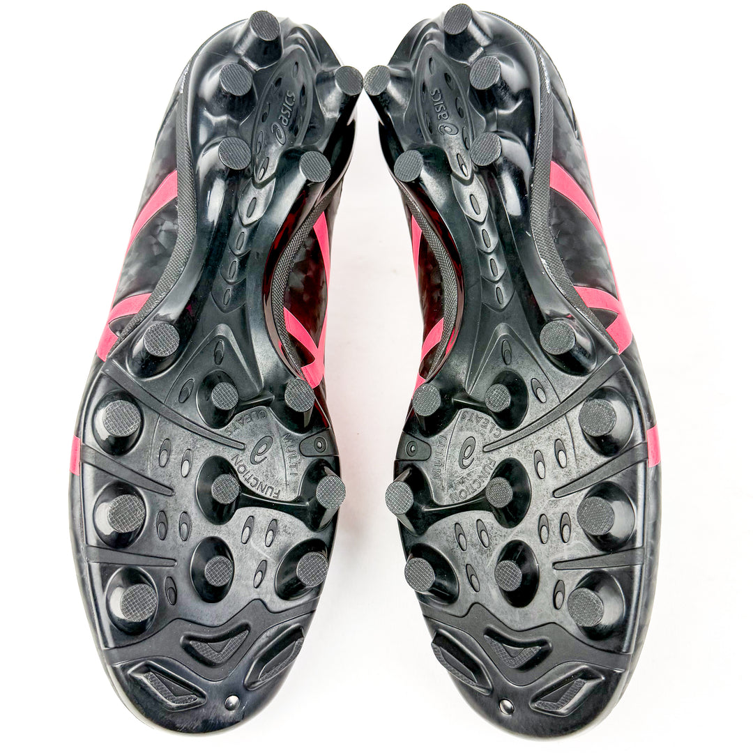 ASICS Lethal Speed RS FG - Black/Coral Red *As New*
