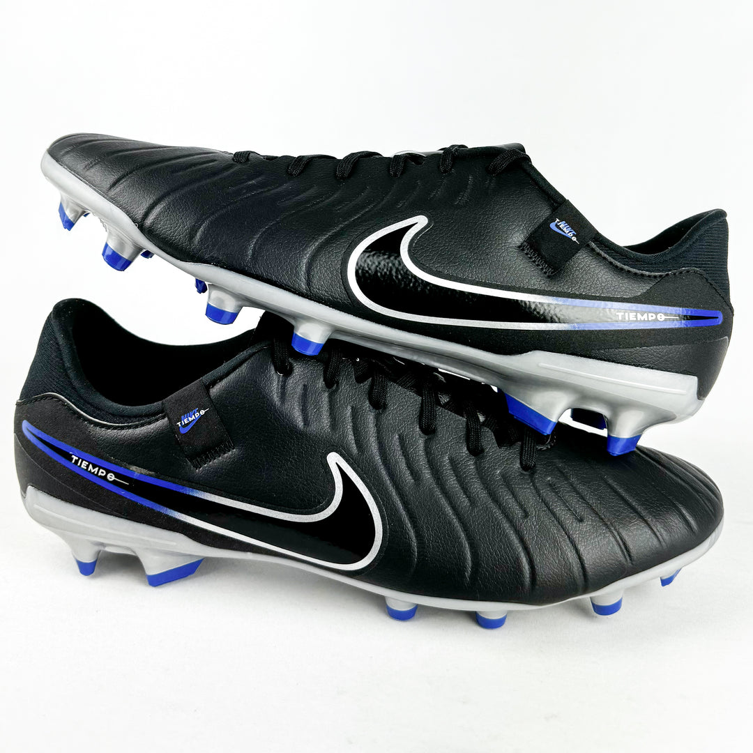 Nike Tiempo Legend 10 Academy FG  - Black/Hyper Royal/Chrome *In Box*