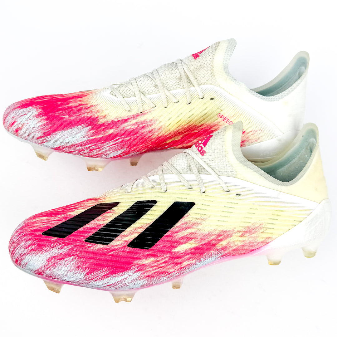 Adidas X 19.1 FG - White/Shock Pink/Black *As New*