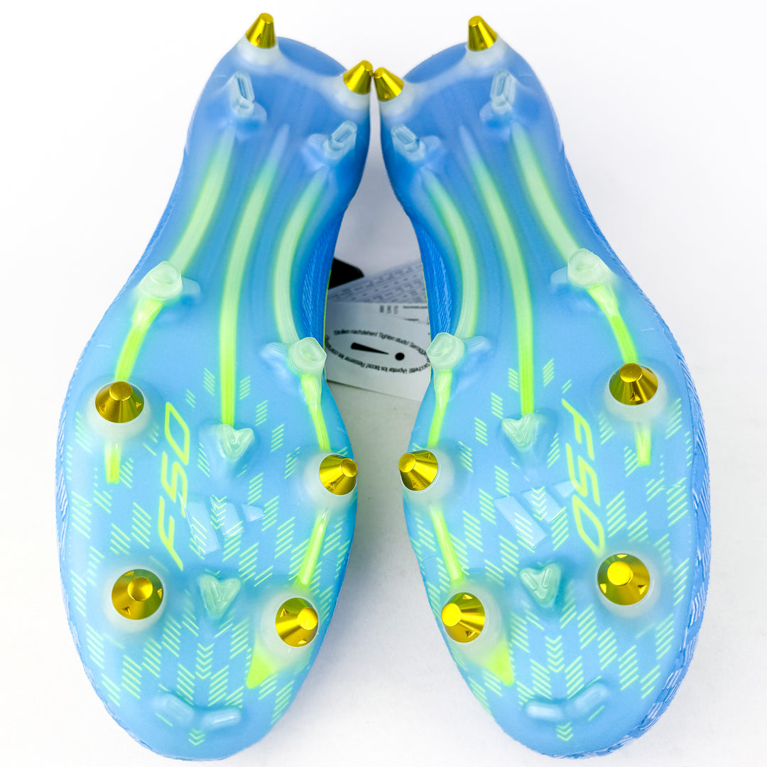 Adidas F50 Elite SG - Lucid Ray Blue/Team Solar Yellow/Lucid Aquamarine *In Box*