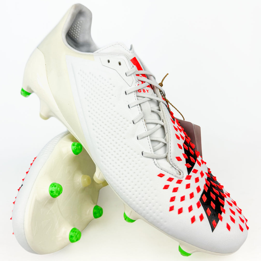 Adidas Predator Malice FG - White/Core Black/Solar Red *In Box*