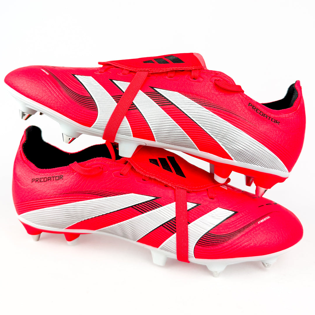 Adidas Predator League Tongue FT SG - Lucid Red/White/Core Black *Brand New*