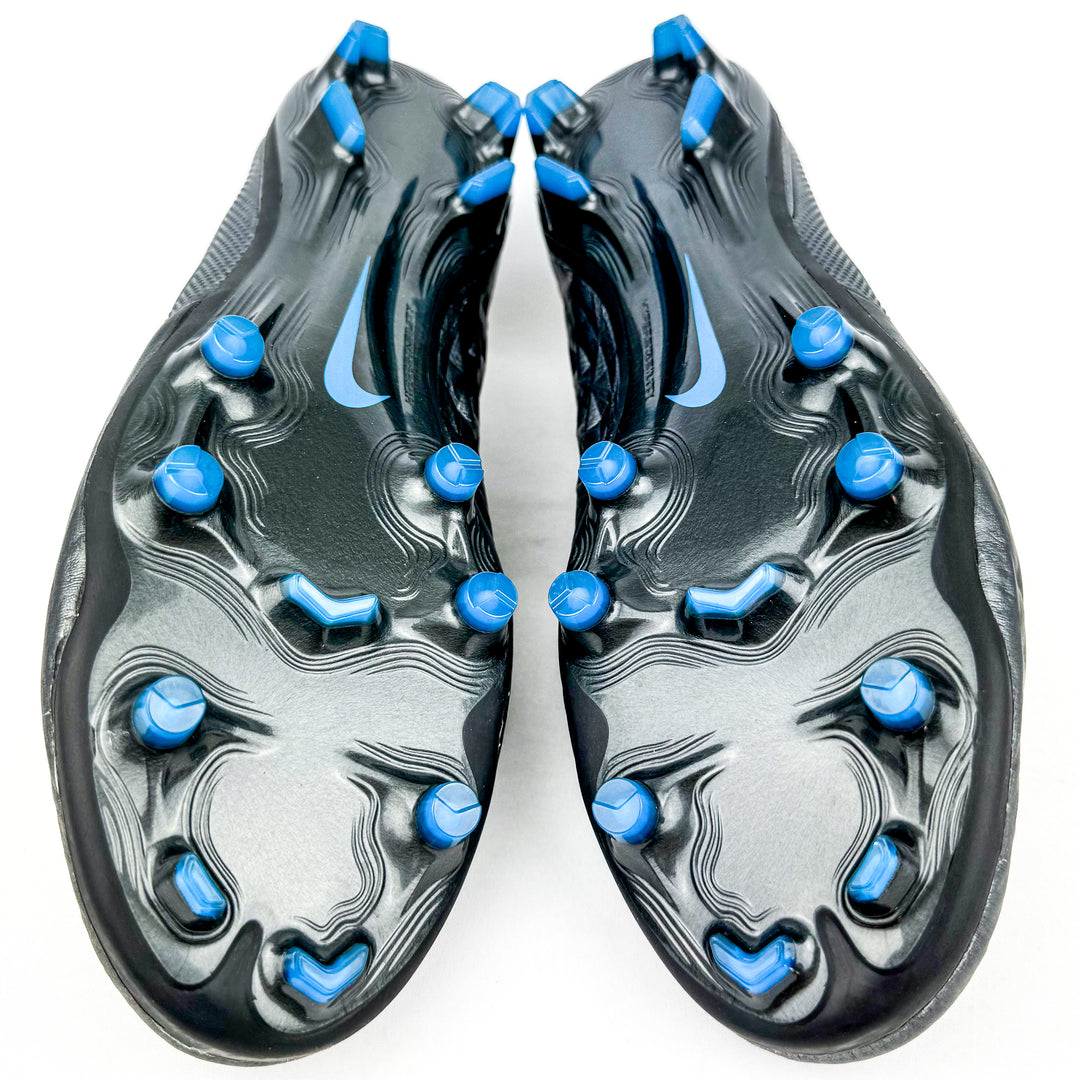 Nike Tiempo Legend VIII Elite FG - Black/Blue Hero *Brand New*