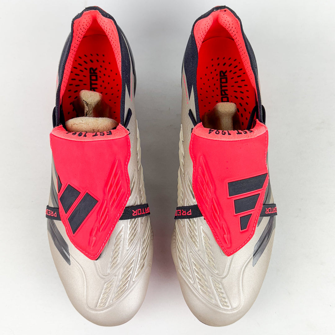 Adidas Predator Elite FT Tongue SG - Platinum Metallic/Aurora Black/Carbon *Brand New*