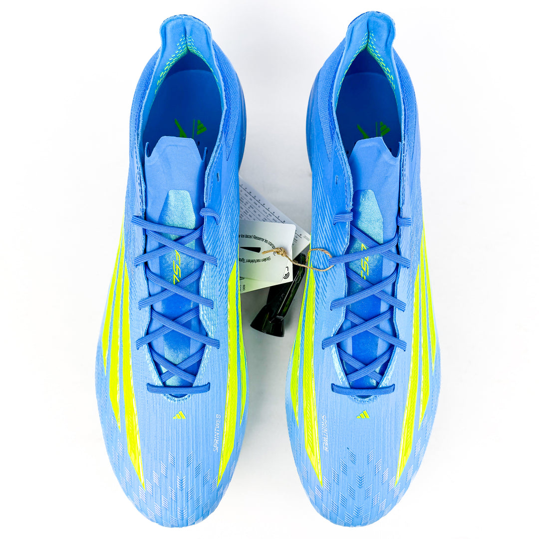 Adidas F50 Elite SG - Lucid Ray Blue/Team Solar Yellow/Lucid Aquamarine *In Box*