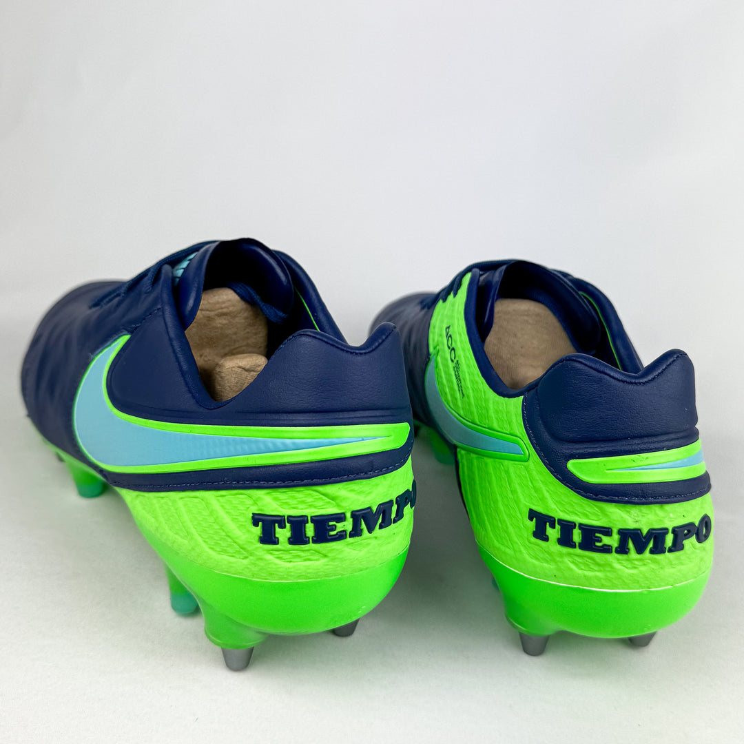 Nike Tiempo Legend VI Elite SG-Pro - Coastal Blue/Polarized Blue/Rage Green *Brand New*