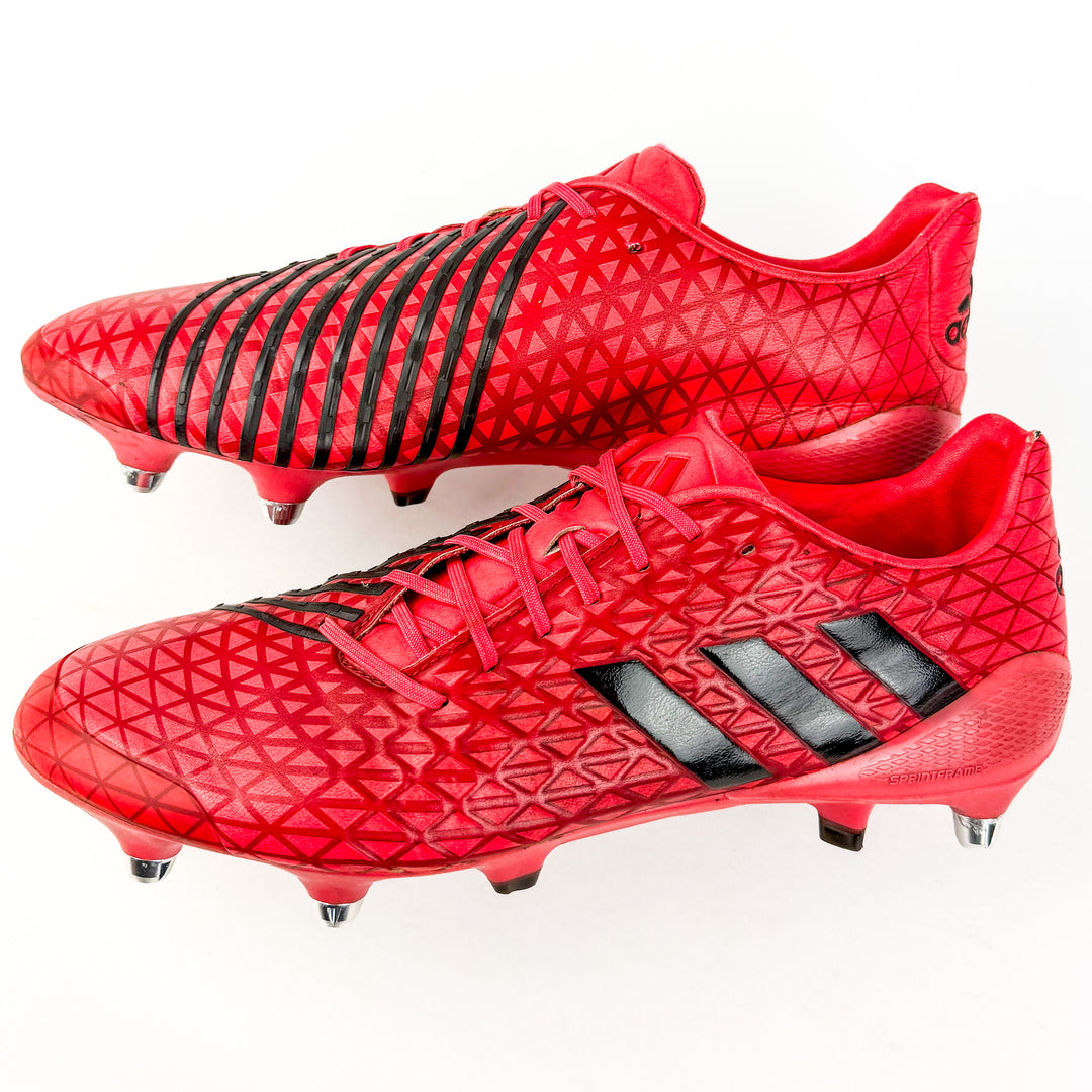 Adidas Predator Malice SG - Shock Red/Core Black/Power Red *Pre-Owned*