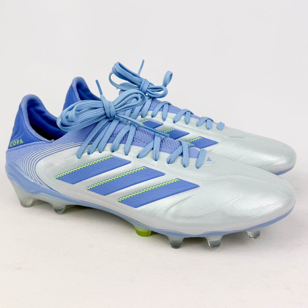 Adidas Copa Pure III Elite FG - Halo Blue/Blue Fusion/Lucid Lemon *Laced Mod*
