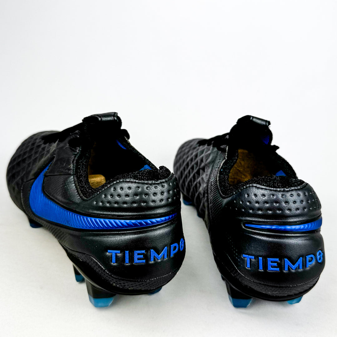 Nike Tiempo Legend VIII Elite FG - Black/Blue Hero *Brand New*